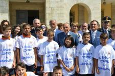 EVENTO "BASKET CONTRO LA CRIMINALITà" LE FOTO CON IL PRESIDENTE PIETRO GRASSO