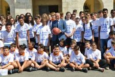 EVENTO "BASKET CONTRO LA CRIMINALITà" LE FOTO CON IL PRESIDENTE PIETRO GRASSO
