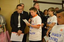 EVENTO "BASKET CONTRO LA CRIMINALITà" LE FOTO CON IL PRESIDENTE PIETRO GRASSO